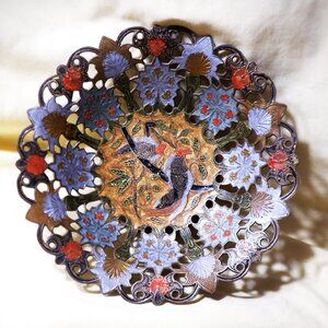 Remarkable ~~~ CLOISONNE  Plate ~~~